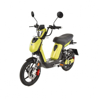 Scuter electric moped HECHT Betis Green, 800 W, autonomie 40 km, viteza maxima 40 km/h, acumulator Li-Ion 48 V, 12 Ah, verde foto