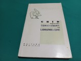 GHID PENTRU TEHNICI CURENTE &Icirc;N LABORATORUL CLINIC * GHEORGHE TĂNĂSESCU / 1965 * 45