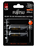Acumulatori Profesionali AA 2550 mAh, Ni-Mh, Ready to use - Fujitsu, 2 buc