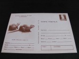 Nutrii, Animale Ocrotite de Lege. Carte Poștală Filatelică Rom&acirc;nia Nefolosită .Colecție Epoca Ceaușescu