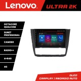 Navigatie BMW Seria 1 E87 Lenovo QLED 4+64GB Android cu Waze si Bluetooth