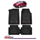 Covorase Auto TeamCar&reg; Tip Tavita Compatibile Citroen Xsara Picasso (1999-2012) Negru Material Rezistent, Cauciuc