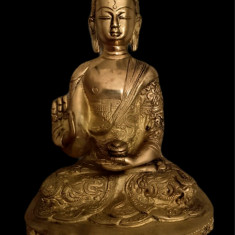 Sculptura bronz masiv Budhha