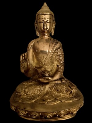 Sculptura bronz masiv Budhha foto