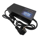Incarcator Acumulator 48V 12Ah Plumb Acid/Gel Scutere Biciclete Electrice Inteligent cu Ventilator si Protectie Scurt Circuit