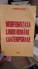 Morfosintaxa limbii romane contemporane &amp;amp;#8211; Pamfil Matei foto