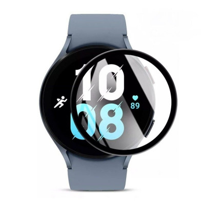 Folie Sticla Samsung Galaxy Watch 5 44mm Bestsuit Flexible Hybrid Negru foto