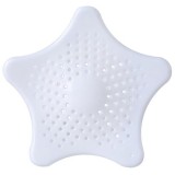 Cumpara ieftin Sita Protectie Scurgere cu Ventuze din Silicon pentru Chiuveta Cada Dus Sifon 15 x 15 cm Alb, Oem