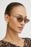 Armani Exchange ochelari de soare femei, culoarea bej, 0AX4152SU