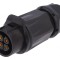 Mufă Circulară 4 PIN Aurită 20A Mamă 20mm