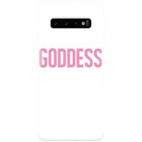 Husa silicon pentru Samsung Galaxy S10, Goddess Girly