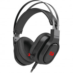 Casti gaming Redragon Epius H360-BK, Iluminare RGB, Microfon retactabil, Noise cancelling, 7.1, USB, Negru