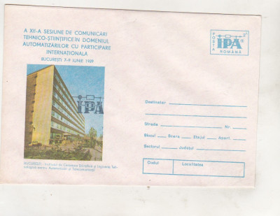 bnk ip Bucuresti - IPA - necirculat - 1989 foto