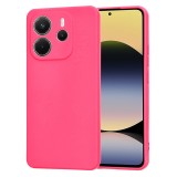 Husa silicon Xiaomi Redmi Note 14 4G (Regional) Techsuit SoftFlex, fucsia