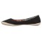 CH2491-1 Espadrile negre din material textil