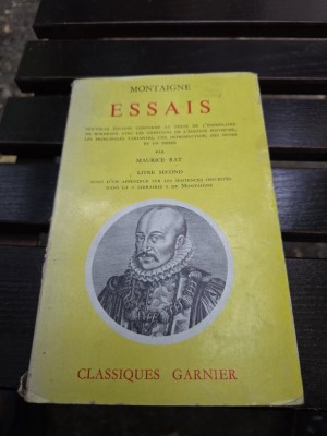 Essais - Montaigne, vol.II foto
