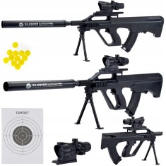 PUȘCĂ PISTOL CU BILE IMITAȚIE DE ARMĂ ASG REPLICA LASER
