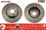 Disc frana MERCEDES S-CLASS Cupe (C215) (1999 - 2006) TRW DF4148S