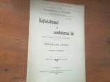 STANCU POPESCU, RATIONALISMUL SI COMBATEREA LUI. STUDIU CRITIC DOGMATICO- EXEGETIC. TEZA PENTRU LICENTA, BUCURESTI 1904- CU DEDICATIA AUTORULUI