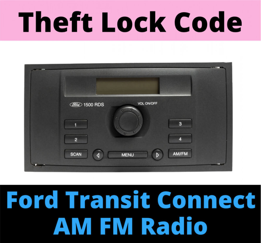 Cod deblocare Ford Transit Connect AM FM, decodare radio casetofon auto |  Okazii.ro