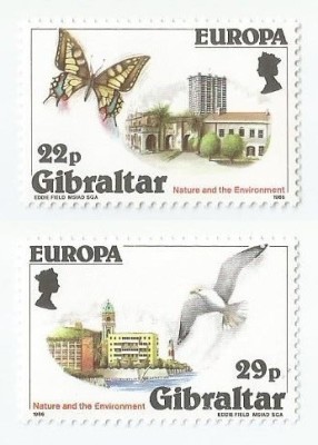 |Gibraltar, Europa CEPT, 1986, MNH foto