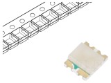LED SMD 1210 RGB 130&deg; 3.2x2.7x1.1mm