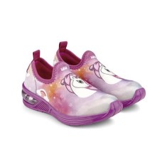 Pantofi Fete LED Bibi Space Wave 2.0 Unicorn Degrade 25 EU