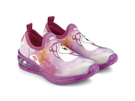 Pantofi Fete LED Bibi Space Wave 2.0 Unicorn Degrade 26 EU