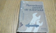 REMEDIEREA PENELOR DE AUTOMOBIL - Vasile I. Parizescu - Tehnica, 1970, 398 p.
