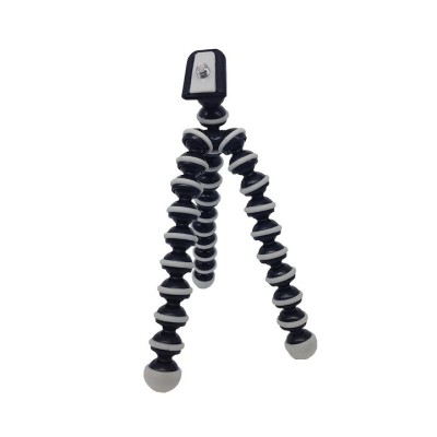 Mini trepied flexibil cu filet universal 1 4 pentru telefon, camere, GoPro foto