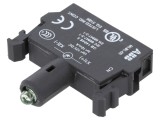Lumină LED Frontală Verde 12VDC 22mm