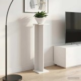 vidaXL Suport pentru plante 2 pcs Alb 25 x 25,5 x 100,5 cm 899627