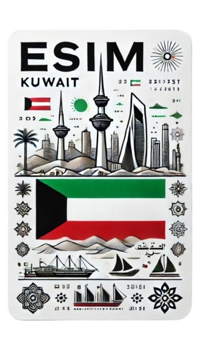 eSIM Kuwait 50GB 30Days