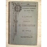 Principes de composition et de style - G. Lanson, 2015