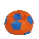 BEAN BAG BABY BALL - IMITATIE PIELE - PORTOCALIU/DIVERSE CULORI - Alb 21894