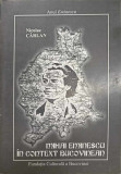 MIHAI EMINESCU IN CONTEXT BUCOVINEAN-NICOLAE CARLAN