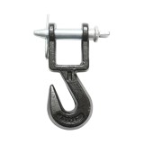 Carlig remorcare cu mecanism de cuplare, sarcina maxima 4300 kg, cota A 90 mm, cota B 40 mm, cota C 69 mm, cota D 19 mm, cota E 19 mm, cota L 190 mm