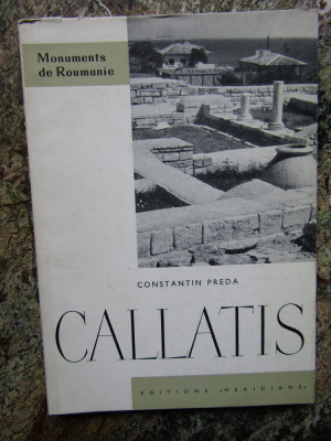 CALLATIS - CONSTANTIN PREDA (MONUMENTELE PATREI NOASTRE) LIMBA FRANCEZA foto