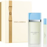 Dolce&amp;Gabbana Light Blue EDT Travel Retail Duo Gift Set NEW set cadou pentru femei