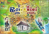 Harta Romaniei pentru copii - Editura Grupul Art