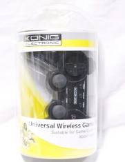 Controller gamepad wireless universal pentru Nintendo Gamecube Wii Playstation 2 Xbox Classic - sigilat