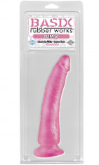 Dildo cu ventuza BASIX SLIM 18 cm foto