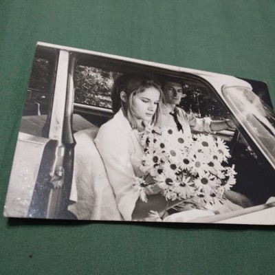 CARTE POSTALA NECIRCULATA DOMINIQUE SANDA SIGUI FRANGIN foto
