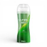 Cumpara ieftin Lubrifiant si gel de masaj DUREX Aloe Vera, cu efect 2 in 1, 200 ml