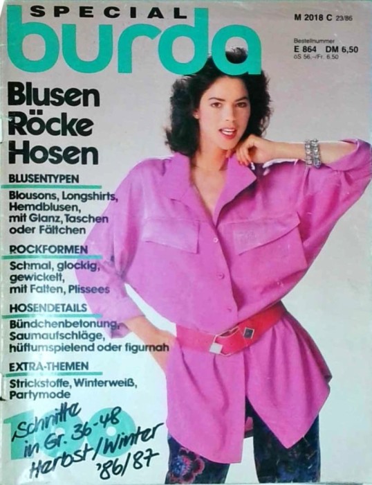 Burda special, 1986