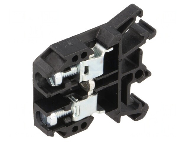 Conector Șină Negru 690V 2 Borne 0.5-10mm&sup2;