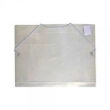 Mapa plastic CNX, cu elastic, A4, 38 microni, transparent