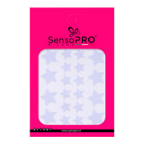 Sticker Sablon Nail Art SensoPRO Milano, Stars Shapes