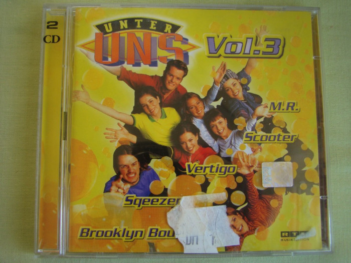 2 CD la pret de 1 - UNTER UNS Vol. 3 / 1997 - 2 CD Originale ca NOI