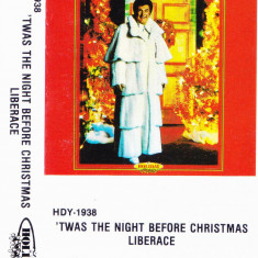 Caseta audio: Liberace - Twas the Night Before Christmas ( originala )